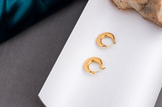 Mini Gold Hoop Earrings