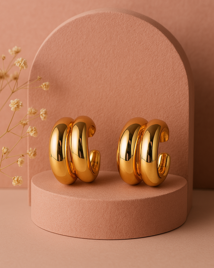 Bold and Elegant Earring- Anti Tarnish