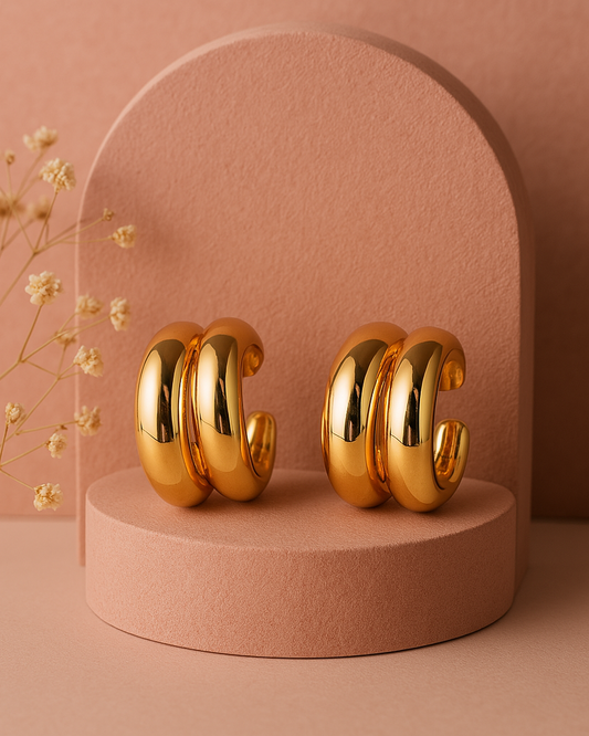 Bold and Elegant Earring- Anti Tarnish