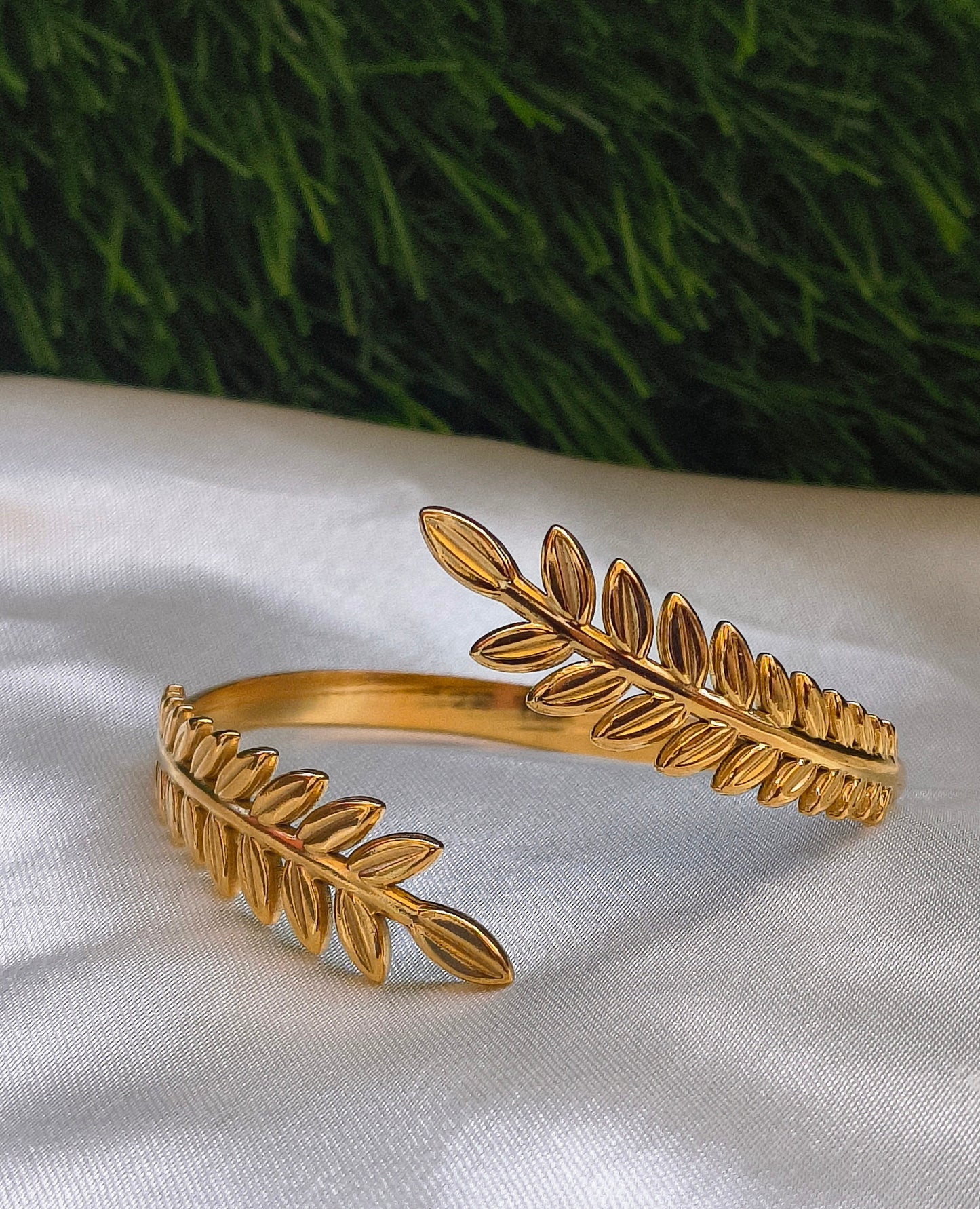 Ethernal Leaf Kada - Anti Tarnish