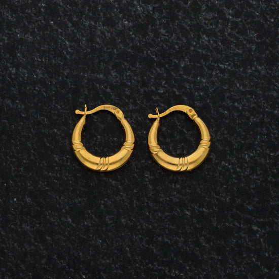 Mini Gold Hoop Earrings