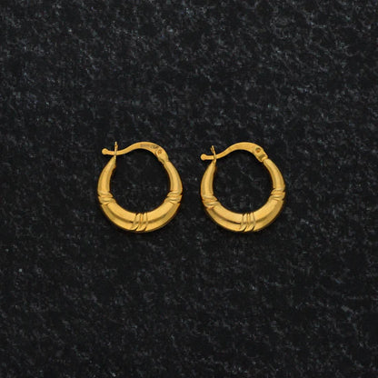 Mini Gold Hoop Earrings