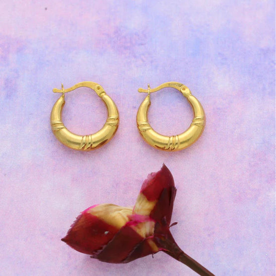 Mini Gold Hoop Earrings