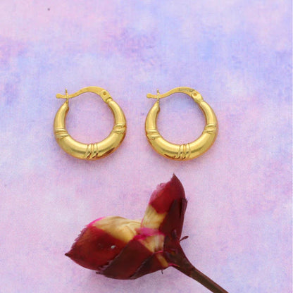 Mini Gold Hoop Earrings