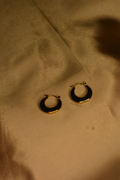 Classic Gold Hoop Earrings