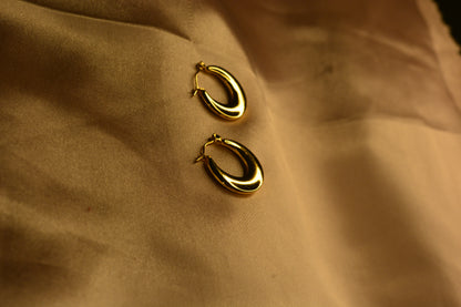 Classic Gold Hoop Earrings