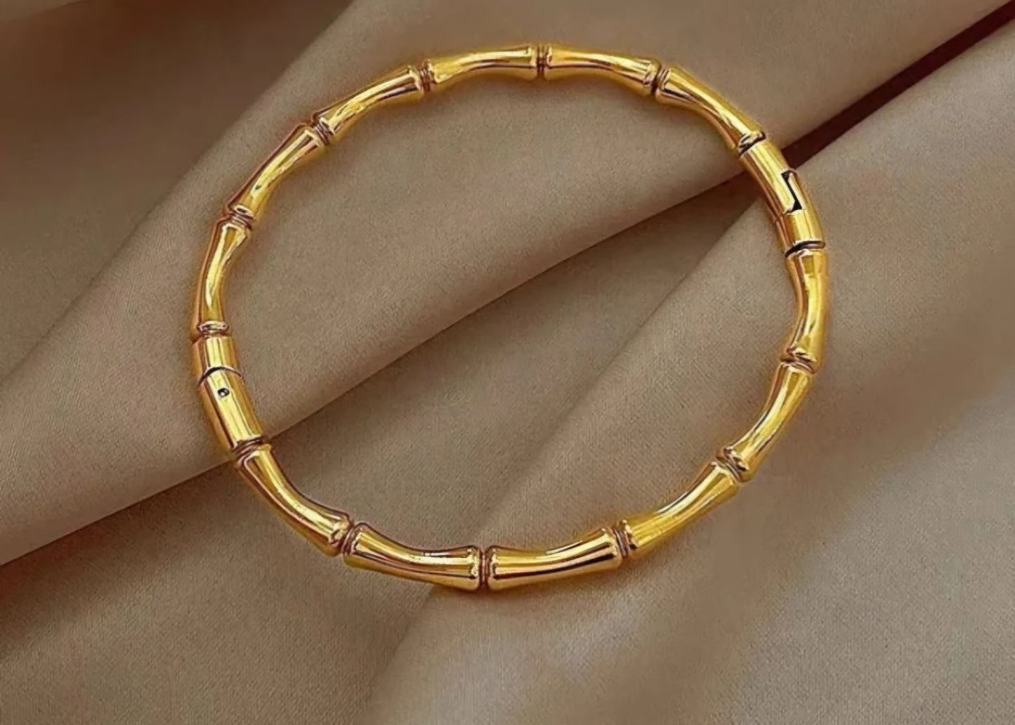 Unique Bamboo Design Bracelet