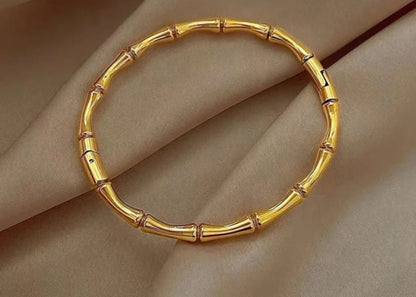 Unique Bamboo Design Bracelet