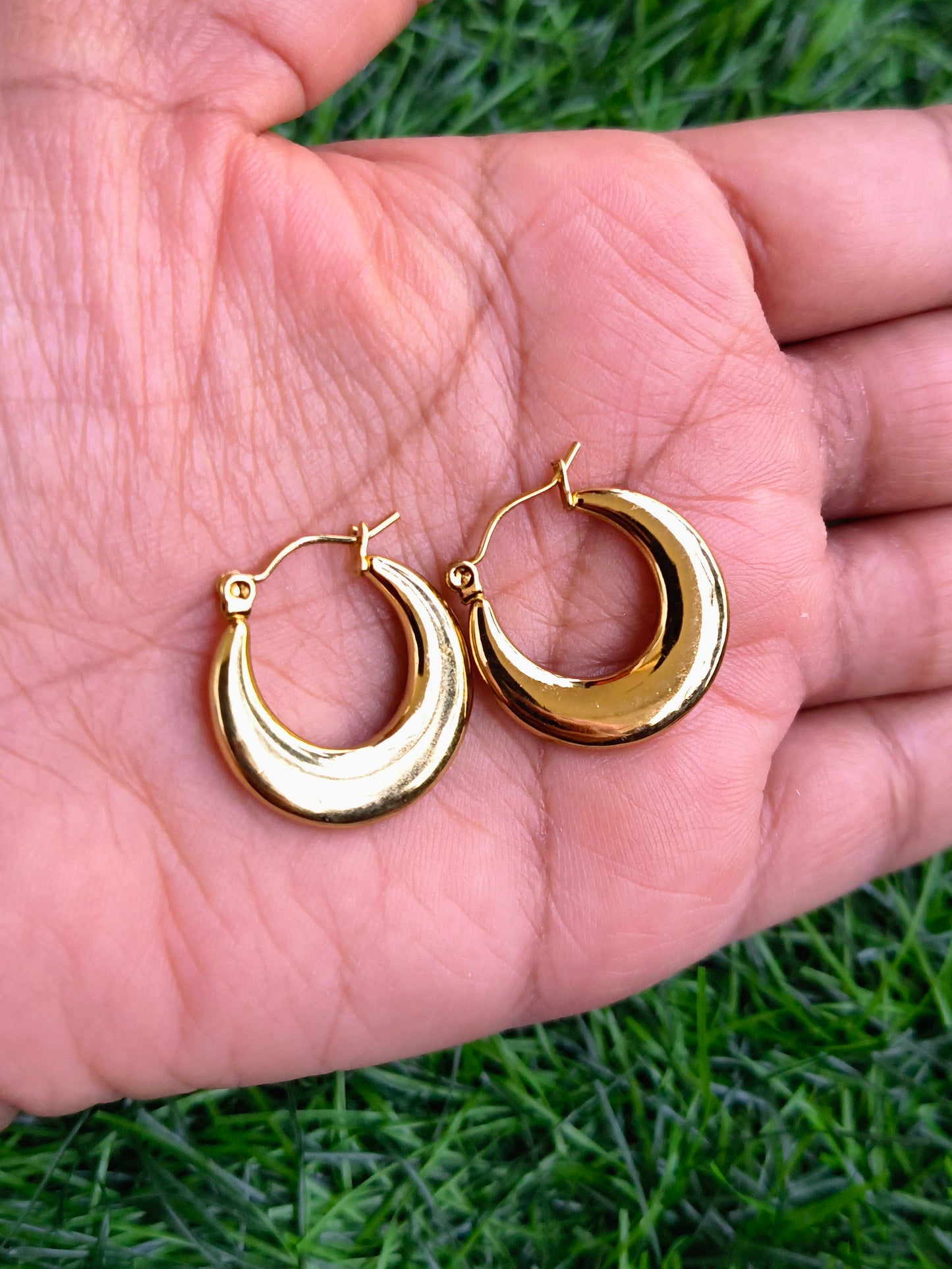 Classic Gold Hoop Earrings