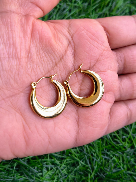 Classic Gold Hoop Earrings