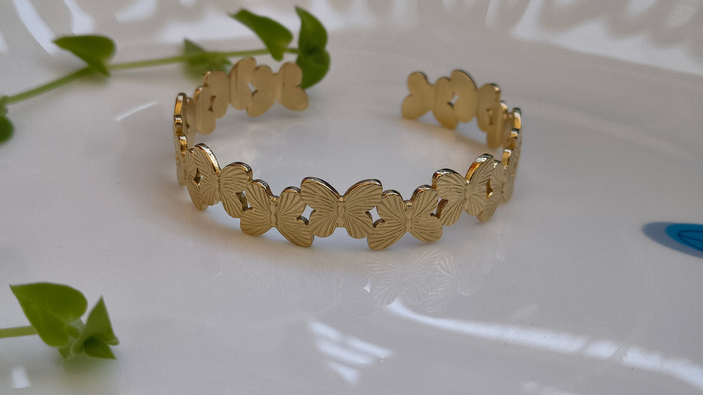 Butterfly Bracelet- Anti Tarnish